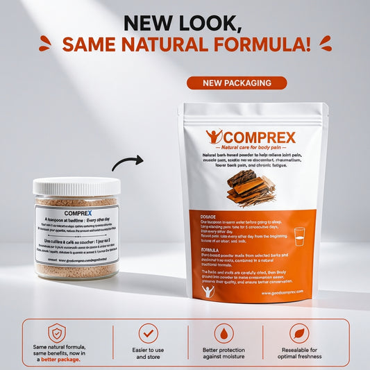 100% Natural Bark Body Pain Relief