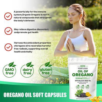 Oregano Oil – Natural Immune & Digestive Support | 100% Pure Formula